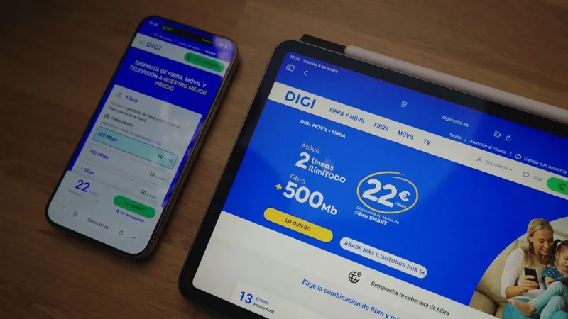¿Te quedas sin gigas a mitad de mes? La letra pequeña de Digi te da 25 GB extra por solo 1 euro