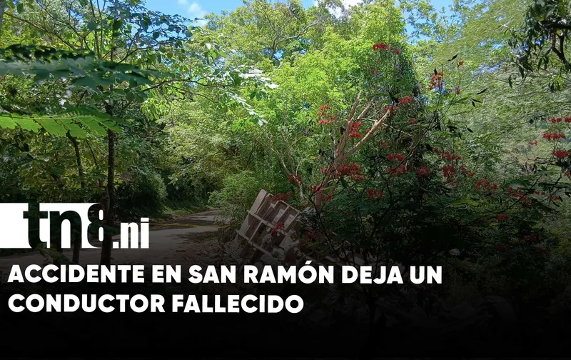 Vuelco de camión deja un conductor fallecido en San Ramón, Matagalpa