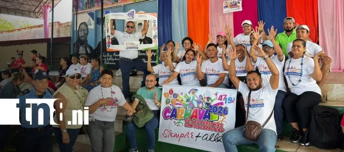 Chinandega celebra con alegría el Día Nacional de la Discapacidad
