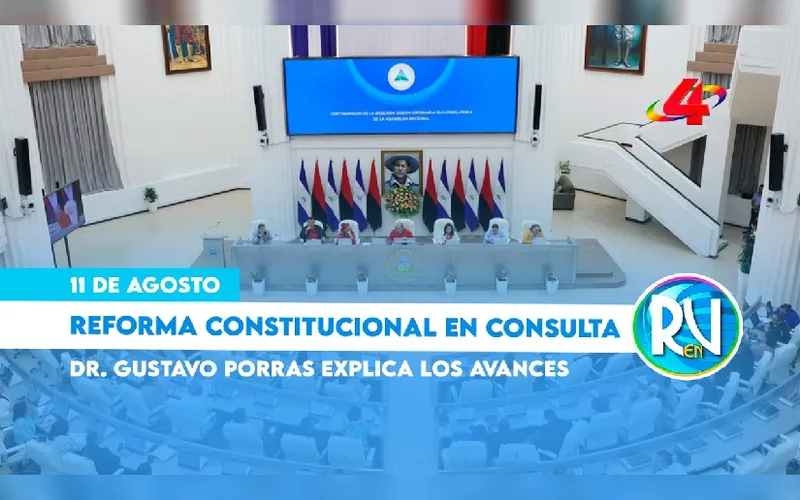 Entrevista al Doctor Gustavo Porras, Presidente de la Asamblea Nacional de Nicaragua, en la Revista En Vivo, Canal 4