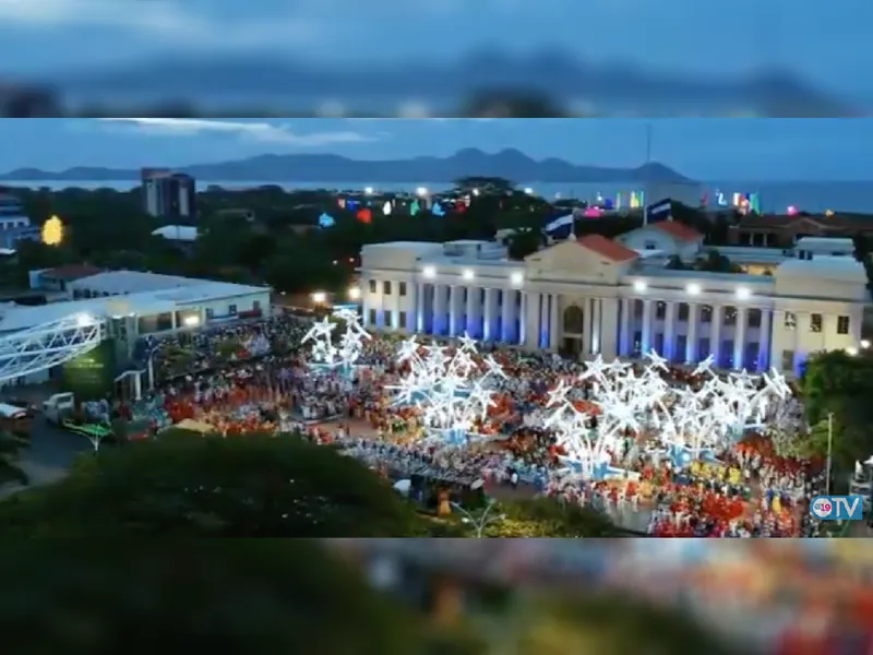 Imágenes Aéreas de la Fiesta del Huipil - Patrimonio Nacional de Nicaragua