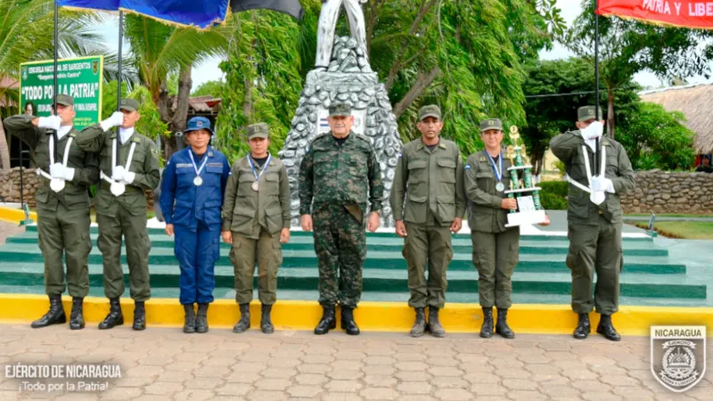 Ejército de Nicaragua realizó ceremonia de inauguración del “XXIII Campeonato de Triatlón Militar” en Managua