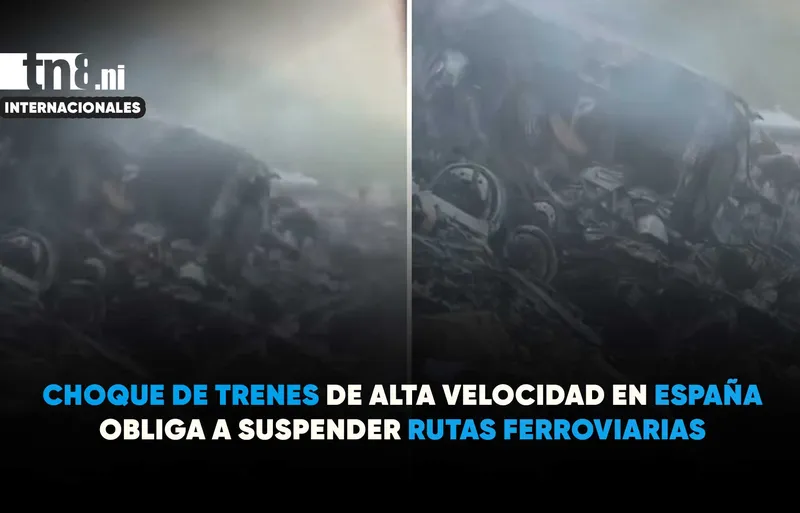Colisión entre dos trenes de alta velocidad en Toledo obliga a suspender el servicio...