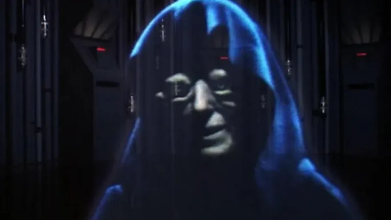 El Emperador Palpatine lucía mucho más amenazante en la versión original de 'El imperio contraataca'. Lo consiguieron gracias a unos ojos de chimpancé