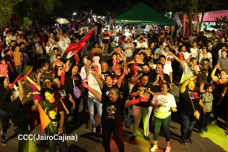 Barrios de Managua celebran vigilias del 47/19