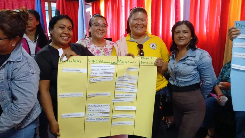 Diriamba impulsa formación para fortalecer la igualdad de género