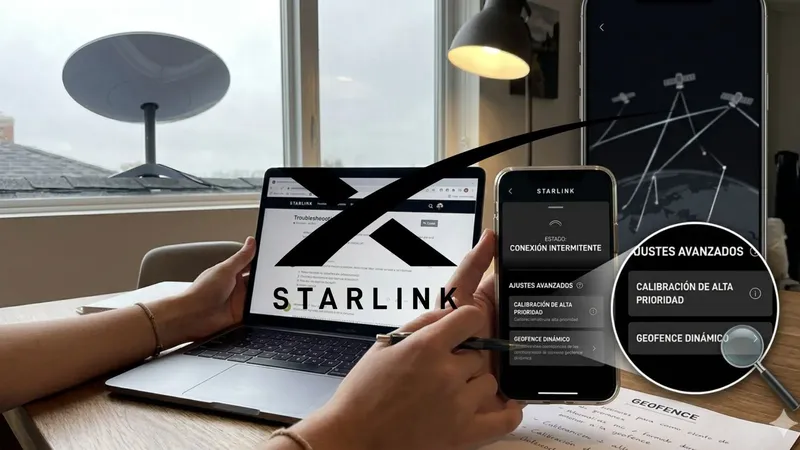 Si tu conexión con Starlink se cae constantemente, estos dos ajustes que casi nadie usa podrían ser la causa