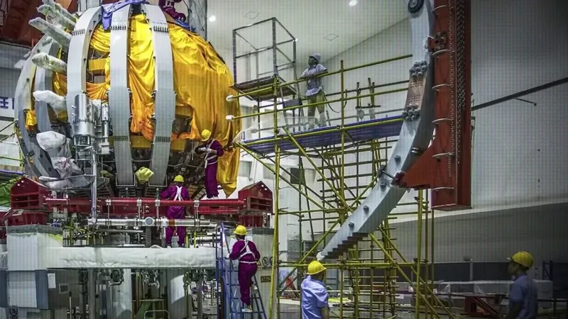 China da un paso gigante hacia la fusión nuclear con un imán más grande que el de ITER