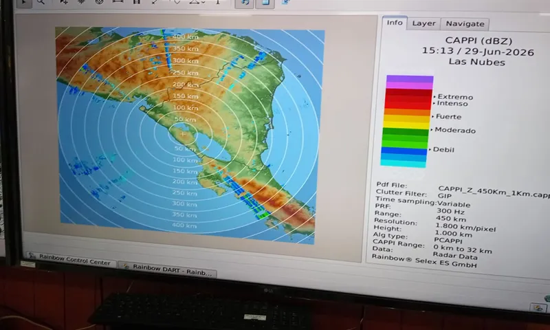 Altas temperaturas marcarán el clima en Nicaragua esta semana