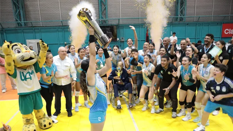 Jaguares de la UAM conquistan su segundo título nacional de Voleibol Femenino