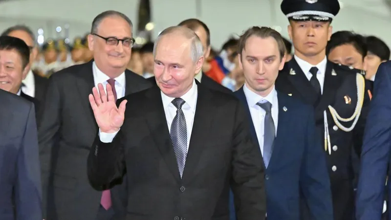 Putin llega a Beijing para realizar visita de Estado a China
