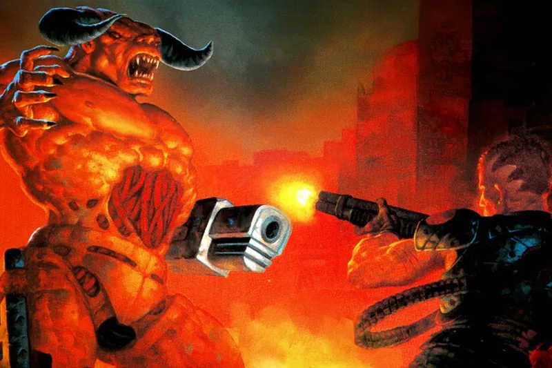 El ciberdemonio de DOOM tiene razones de sobra para odiarnos. Le cercenamos siglos atrás con B.J. Blazkowicz