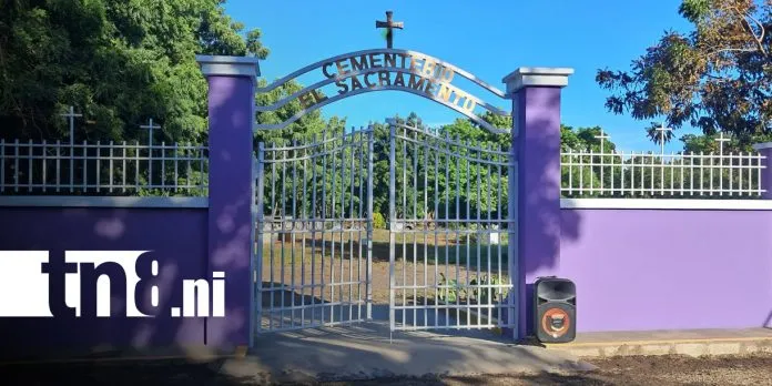 El Sacramento celebra mejoras en su cementerio comunitario de Moyogalpa