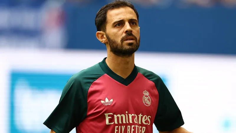 Bernardo Silva ya vive de cerca la grandeza del Real Madrid