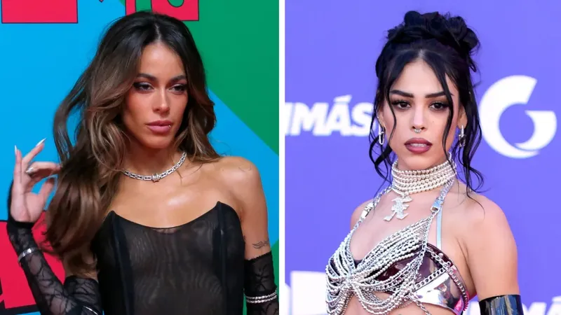 ¡Tini Stoessel y Danna juntas! Así fue su inesperado encuentro en el escenario de la Arena CDMX