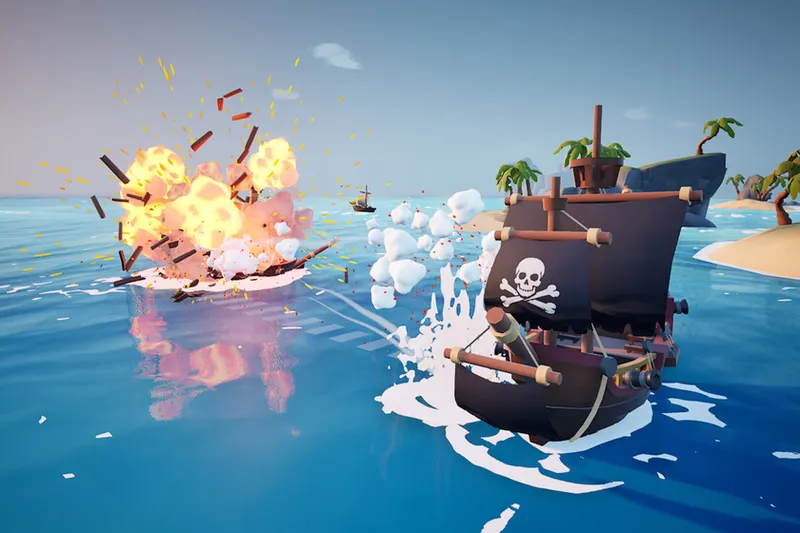 Se acaba de anunciar un juego de batallas navales a lo Assassin's Creed Black Flag Resynced, pero mucho más adorable: así es Smoky Sails
