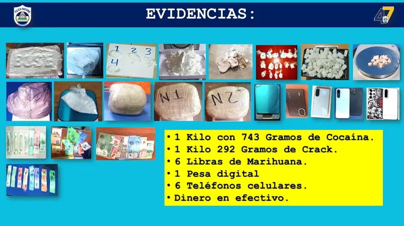 Planes de seguridad dejan 110 detenidos e incautación de armas y drogas