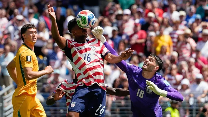 2-0: Todo le sale bien a Estados Unidos, ya en 1/16