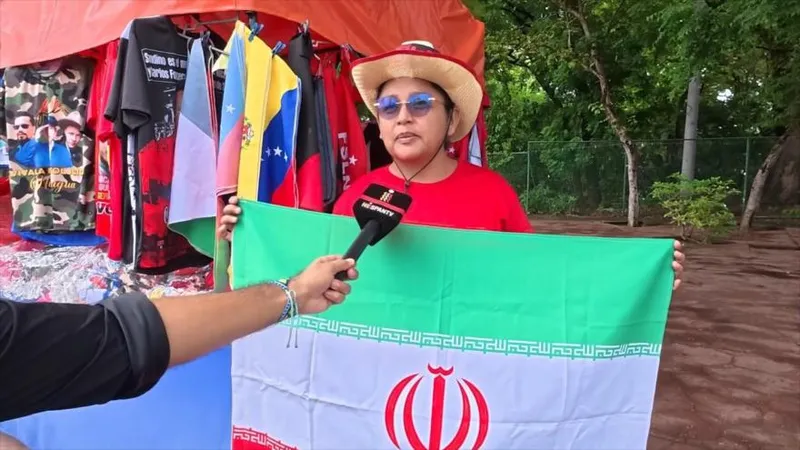 Banderas de Irán y Palestina destacan en celebraciones de Revolución Sandinista