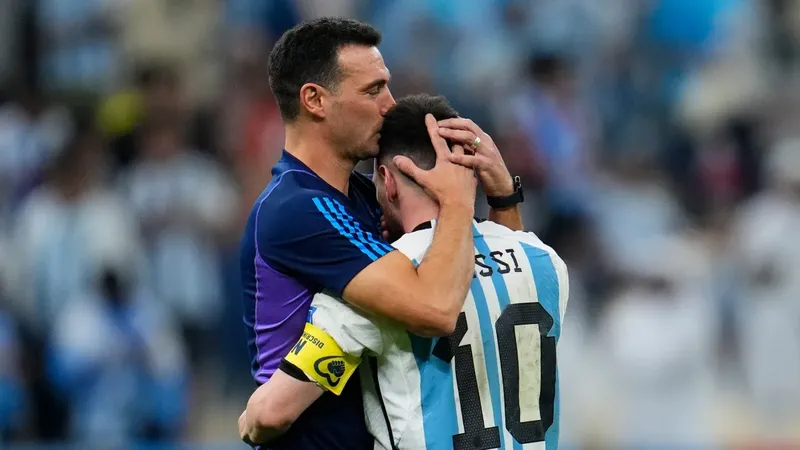 Lionel Scaloni habló sobre la lesión de Lionel Messi antes del Mundial