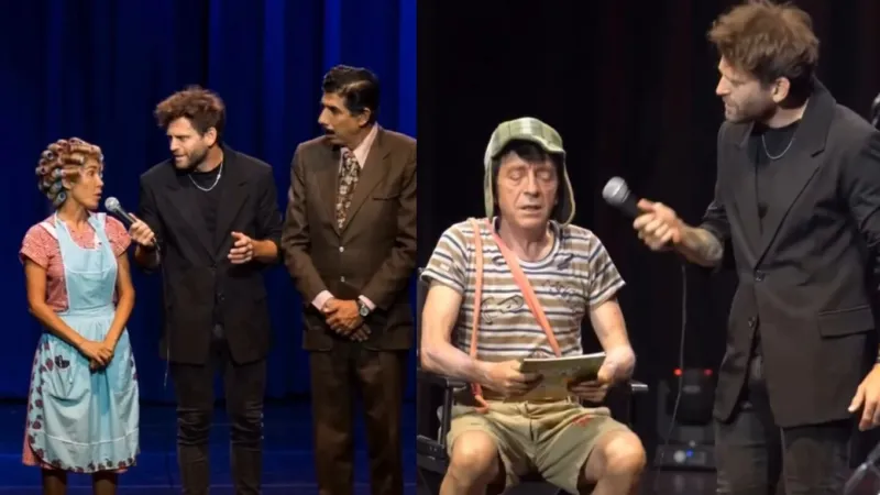Reviven al Chavo del 8 con IA para hacer chistes del zodiaco en show en vivo