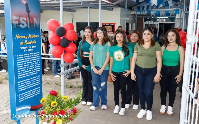Conmemoran la gesta heroica de Batahola en el Centro Tecnológico de Idiomas