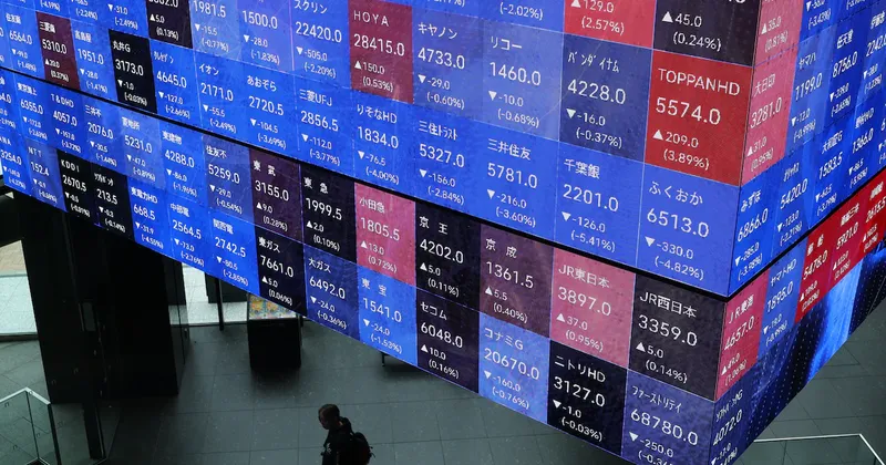Bolsas asiáticas siguen a Wall Street a la baja por caída de tecnológicas con Nvidia en la mira