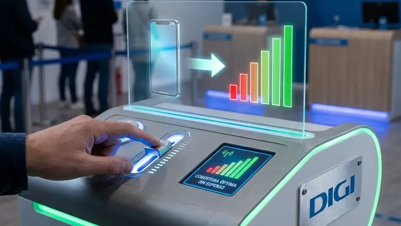 El truco de Digi para mejorar tu cobertura móvil sin aguantar la cola de atención al cliente
