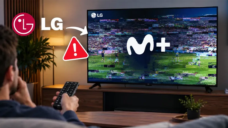 Si tienes una Smart TV LG y ves Movistar Plus, mejor no la actualices o empezará a fallar