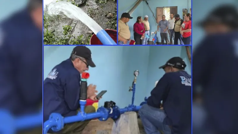 ENACAL rehabilita sistema de agua en Morrito, Río San Juan