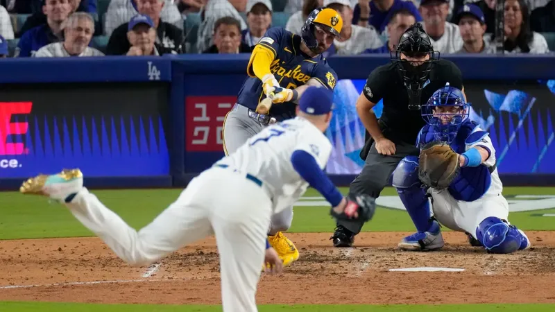 Los Brewers incendian el Chávez Ravine y ponen a Dodgers al borde del abismo