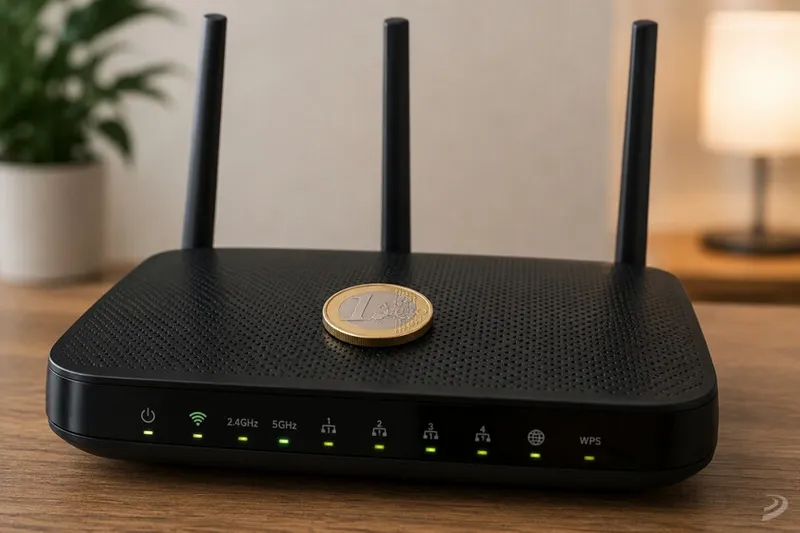 Colocar una moneda al router Wi-Fi: para qué se supone que sirve y para qué sirve realmente el consejo de Internet