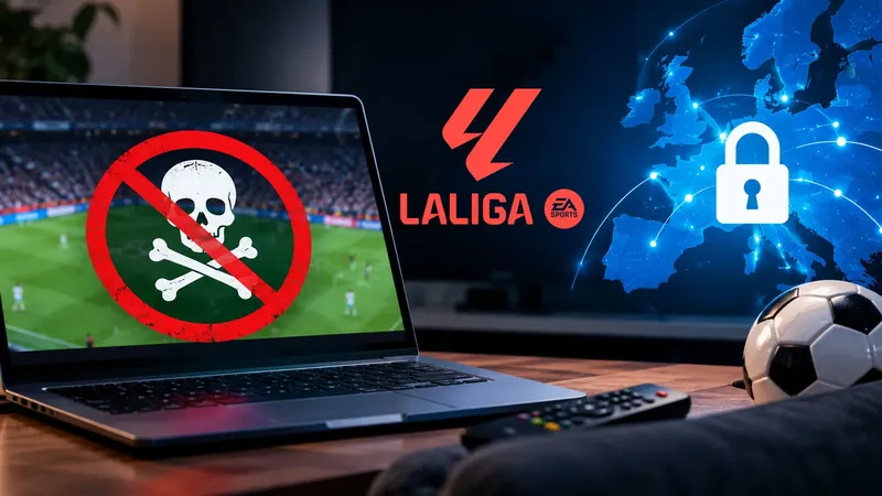 Fines de semana oscuros para Internet: eso es lo que traerá la nueva alianza antipiratería de LaLiga en Europa