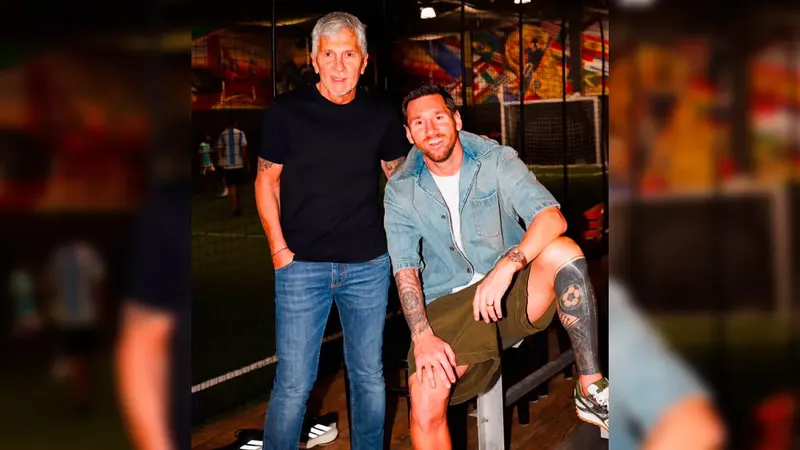 «No sé qué voy a hacer sin vos»: Lionel Messi se despide de su padre
