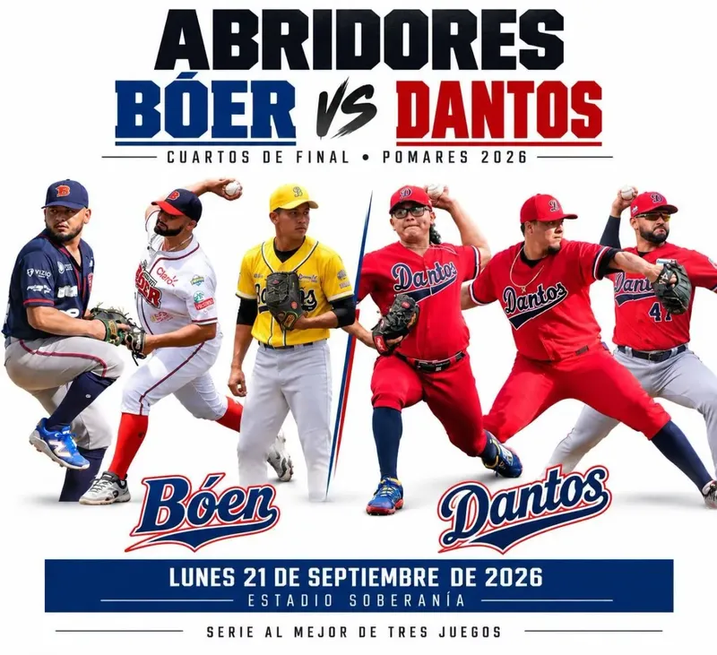 Amador ante Medrano, en el primero de cuartos de final entre Boer vs Dantos