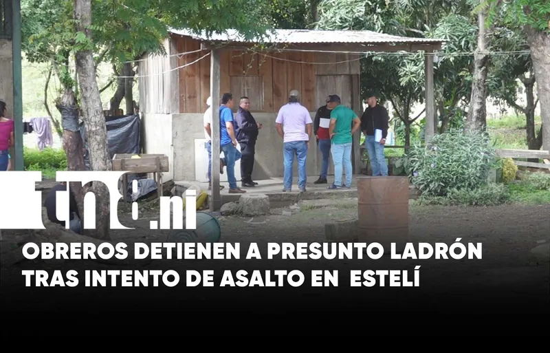 Estelí: intento de asalto en finca termina con persecución y captura