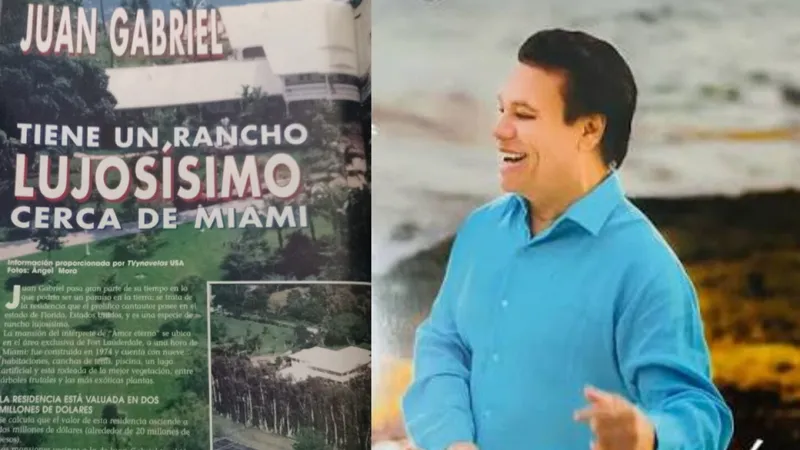 Fotos exclusivas del rancho de Juan Gabriel en Florida, que vendió su hijo Iván y ahora vale 39 mdd