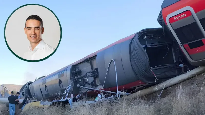 Accidente de tren en Toledo: Javizone cuenta en exclusiva como un AVE de Renfe y un Iryo chocan
