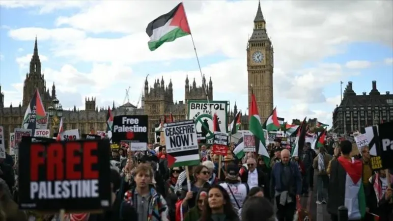Miles marchan por Europa para exigir el fin del genocidio en Gaza