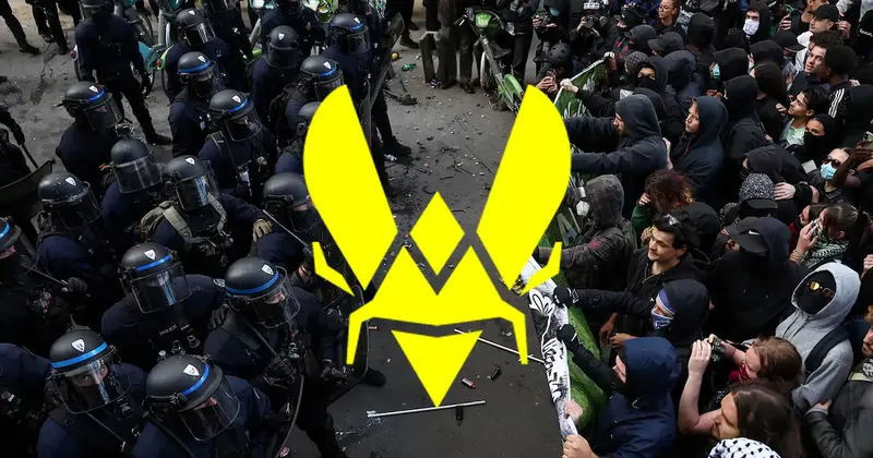 Protestas en Francia alcanzan a los esports: rijosos saquean la sede de Team Vitality, destruyen trofeos y equipo de cómputo