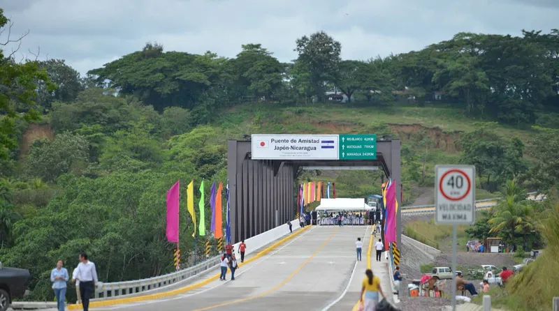 Puente de Amistad Japón-Nicaragua conecta al Caribe con el país entero