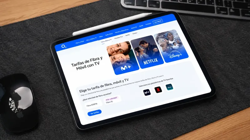 O2 estrena un configurador de tarifas para que puedas encontrar el combinado de fibra, móvil y TV que más te guste