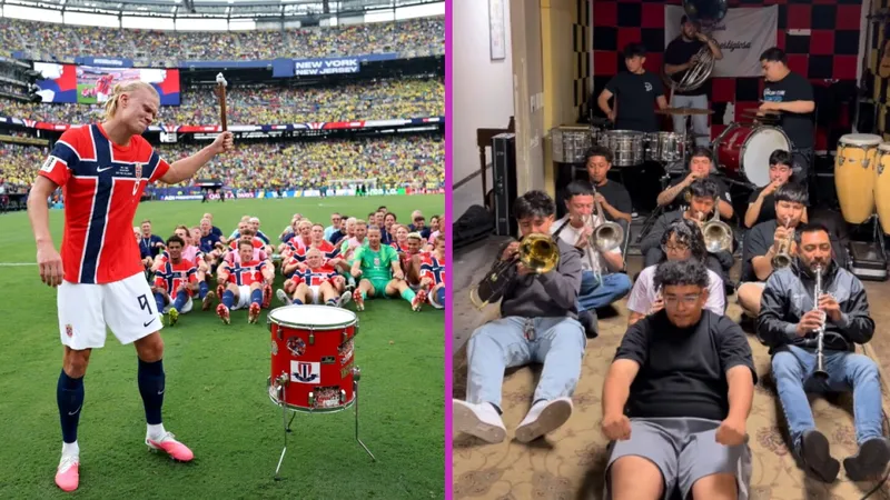 La increíble historia de la banda mexicana que convirtió a Haaland en un corrido ¡y él los escuchó!
