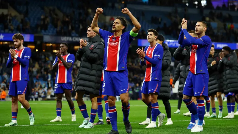 ¡Golpe de autoridad! PSG golea al Manchester City