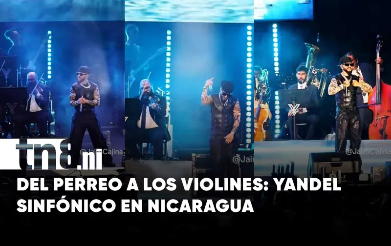 Del perreo a los violines: así se vivió la experiencia Yandel Sinfónico en Nicaragua