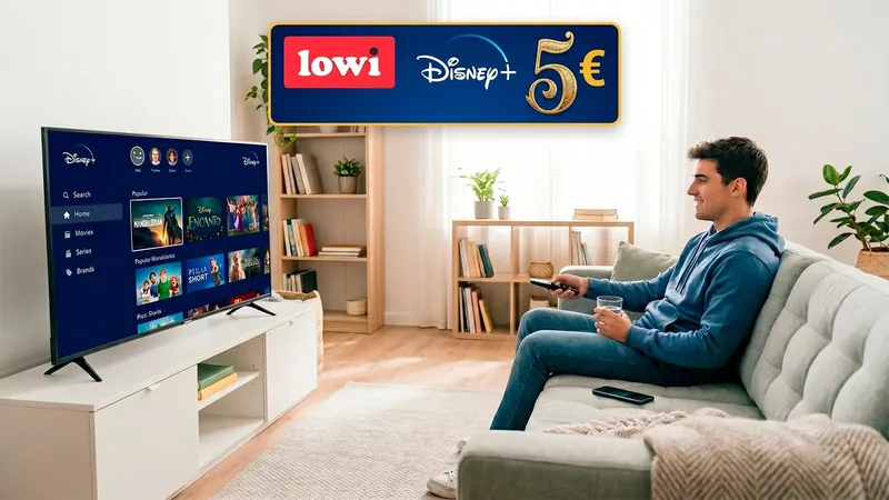 Lowi está reventando el mercado con tarifas ilimitadas con Disney+ por 5 euros
