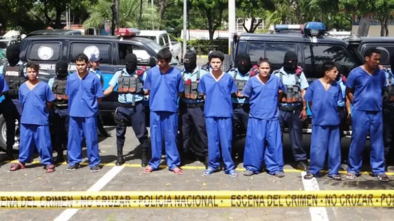 99 sujetos son capturados durante operativos de seguridad ciudadana en toda Nicaragua