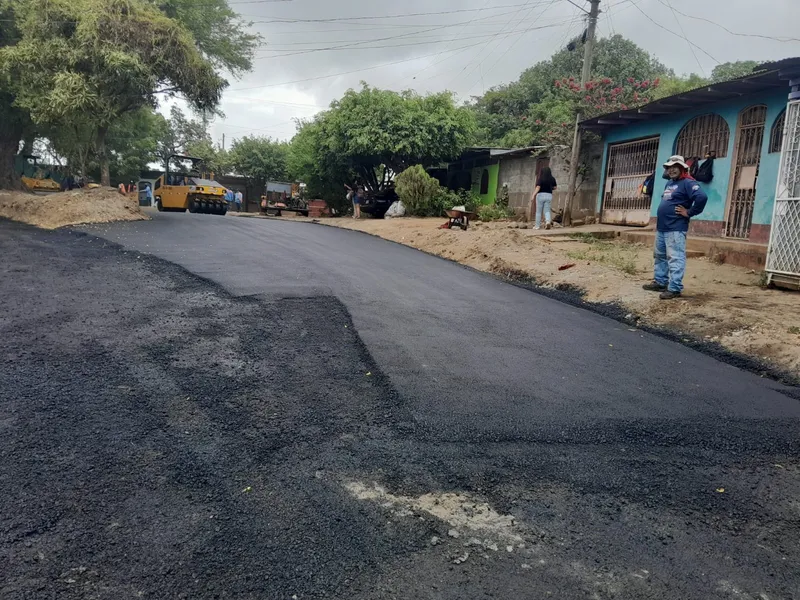 Siete nuevas calles, robustece la conectividad vial en el Barrio Germán Pomares