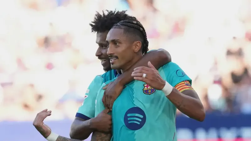 Raphinha lidera la generación de gol en las grandes ligas