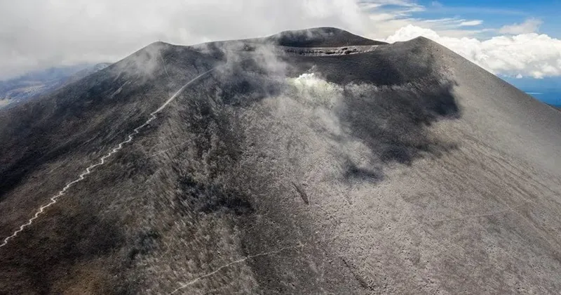 Dónde queda el volcán Puracé y lista de zonas en riesgo por ceniza volcánica